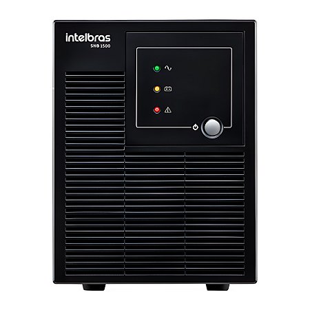 Nobreak Senoidal, Intelbras SNB 1500VA, 6 Tomadas, Entrada Bivolt e Saida 110V - 4822014 - Preto