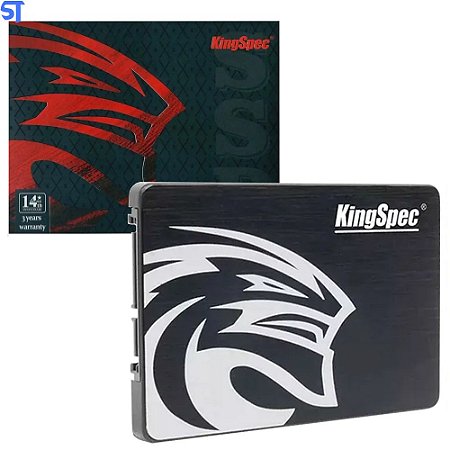 Hd Ssd KingSpec HD 256GB 562Mb/s De Leitura 524Mb/s De Escrita