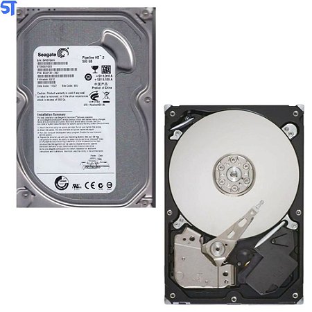HD Seagate 500GB Pipeline Slim SATA 2 5900RPM 3.5" Pull - ST3500414CS