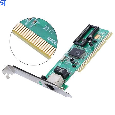 Placa de Rede Pci  10/100/1000mbps Lan- Yosoo
