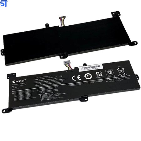 Bateria Notebook Compativel Com Lenovo Ideapad 320 15ikb L16L2PB2 - Polímero - 7.4 V