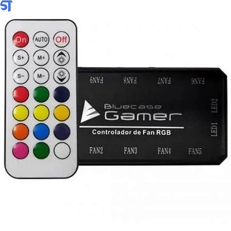 Controlador de FAN BCF-03 Bluecase - Bulk Com Controle Remoto