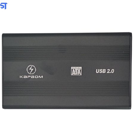 Case Para HD e SSD 2.5 Externo USB 2.0 2.5" HDD Kapbom- KAP-2520