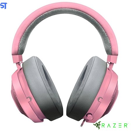Headset Gamer Razer Kraken Multi Platform, Quartz Rosa