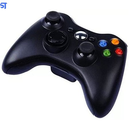 Controle Sem Fio para Xbox 360, Compatível com PC, Sistema de Vibração, Altomex 6560W