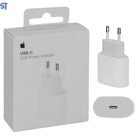 Fonte Carregador para Apple iPhone USB-C 20W - SobralTech