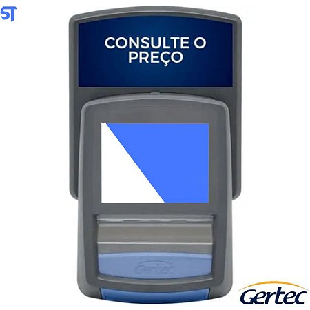 Terminal de Consulta de Preços Gertec Busca Preço G2 (Wi-Fi/Ethernet) Leitor de Codigo de Barras Com Mostrador de Crista