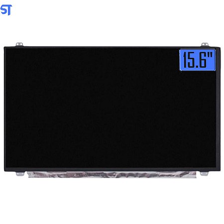 Tela Notebook 15.6 LED Ultra Slim -30 Pinos Full-HD 1920x1080- B156HTN03.8 Malha Inferior Direito Com Abas TL10021