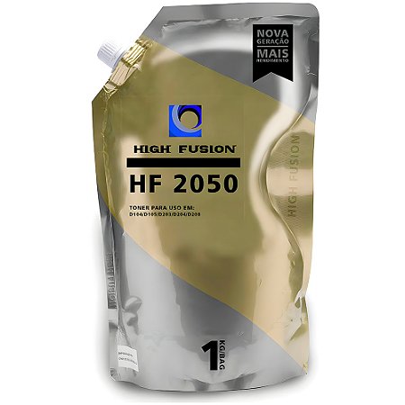 Refil Pó de Toner High Fision Universal HF-2050 - 1KG Para Samsung D103 / D104 / D105 / D203 / D204 / D208
