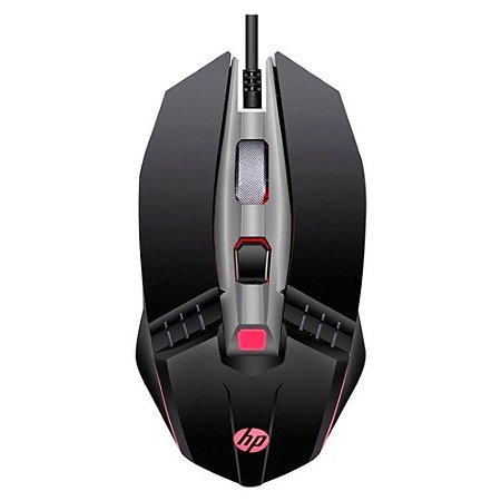 Mouse Gamer HP M270, LED, 6 Botões, 3200DPI