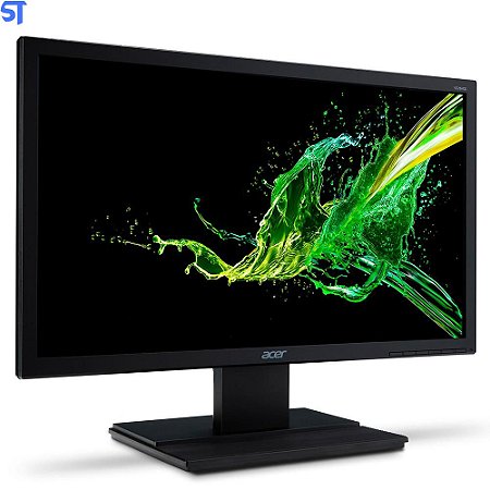 Monitor Gamer LED 21.5" Acer Full HD V226HQL com Acer ComfyView, Entradas HDMI, VGA e DVI