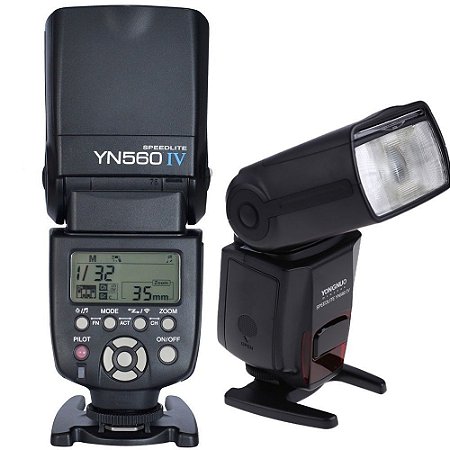 Flash Speedlite Digital Yongnuo Yn560 Iv Para Canon E Nikon