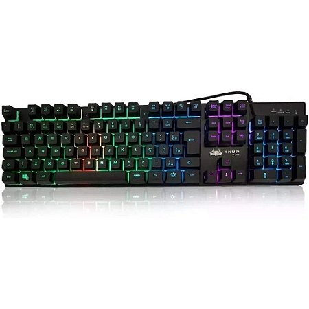 Teclado Gamer USB LED KP-2050