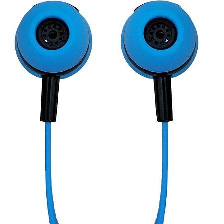Fone De Ouvido Estéreo Com Microfone Relog's - Es-3 - Azul