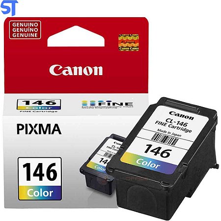 Cartucho de Tinta Canon CL-146 CL146 Colorido | Original 9ml