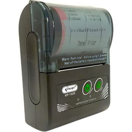 Mini Impressora Bluetooth 58mm Knup KP-1025