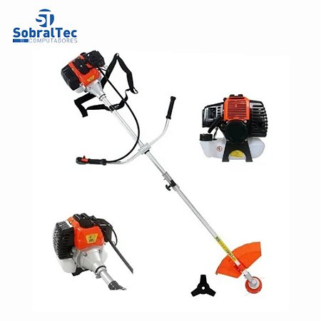 Roçadeira A Gasolina 63cc+Frete Rapido+ Maleta Com 40 Sokets