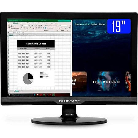 Monitor LED 19" Bm19X5HVW Bluecase