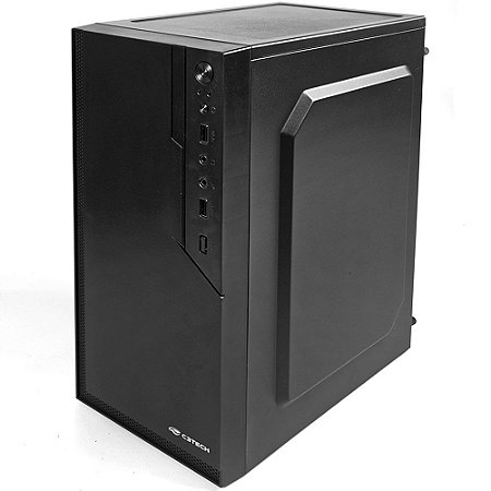 Gabinete Micro ATX MT-26BK Com Fonte 200W C3Tech