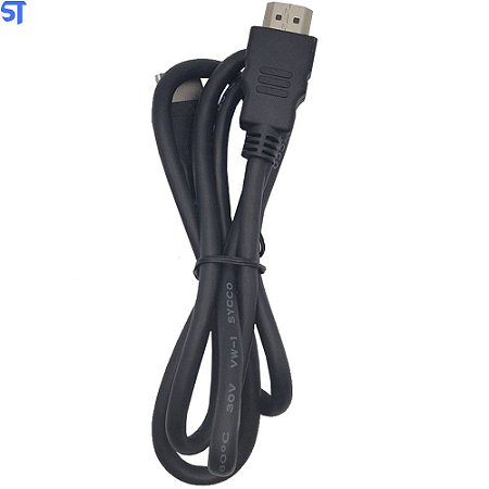 Cabo HDMI 1 Metro Reforçado Macho x Macho Dual Comp