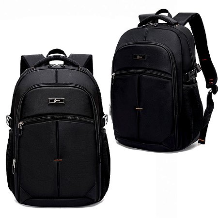 Mochila Multifuncional Lenovo Lecoo de 15,6" Preta - BG02