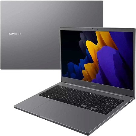 Notebook Samsung Book 11ª Ger.- Intel Core i3-1115G4-Tela 15,6" Full HD - Ram 4GB-SSD 256GB - Windows 11 - NP550XDAKV3BR