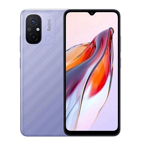 Smartphone Xiaomi Redmi 12C 128GB 4GB Ram Câmera de 50Mp Lavender Purple (ROXO)
