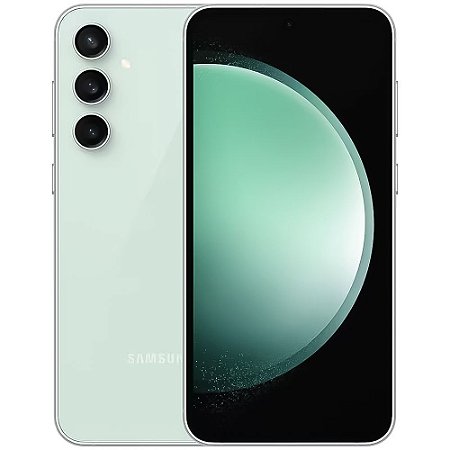 Smartphone Samsung Galaxy S23 FE 5G, 256GB, 8GB RAM, Câmera Tripla 50MP+12+10, Tela infinita 6.4" Verde