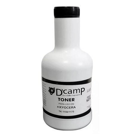 Refil Toner D'camp Para Kyocera TK 1150/1175 Fs1035 1135 1120 1060 M2040 (300gr)