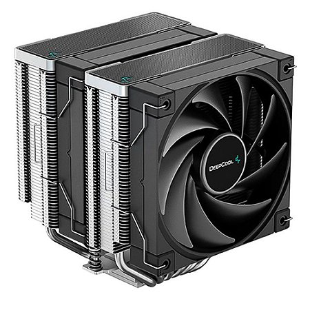 Cooler Para Processador DeepCool AK620, 120mm, Preto e Prata, R-AK620-BKNNMT-G