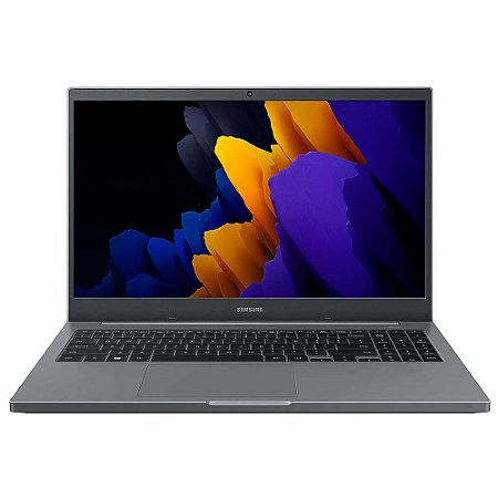 Notebook Samsung Book Core i5-1135G7, 8G Ram, 512GB SSD, Iris Xe, Tela 15.6"FHD, NP550XDA-KH3BR W11 Cinza Chumbo