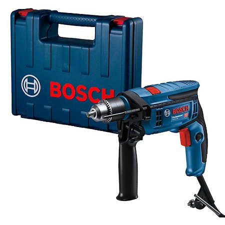 Furadeira de Impacto Bosch, GSB 13 RE, 750W 220V, Com Maleta