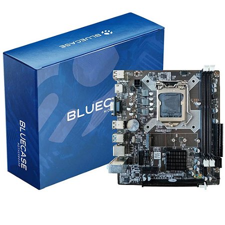 Placa Mãe 1150 H81 DDR3 | Rede 10/100/1000 | Com Slot Para SSD M2 - OEM | Bluecase BMBH81