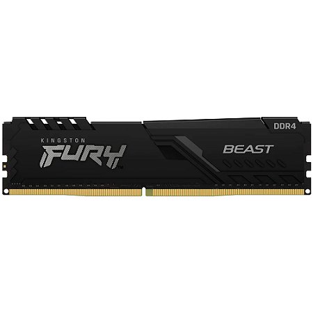 Memória Ram Desktop 16GB Kingston Fury Beast 2666MHz DDR4 KF426C16BB/16