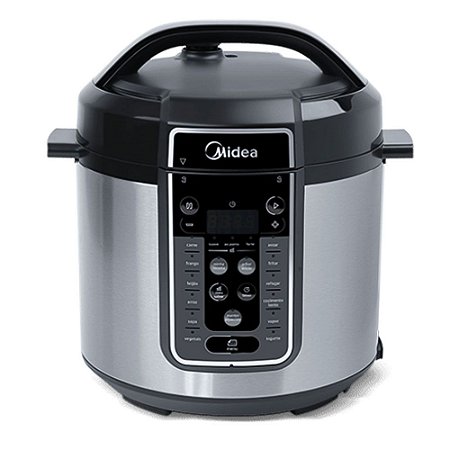 Panela de Pressão Elétrica 6L MasterSteam Inox Midea - 220V
