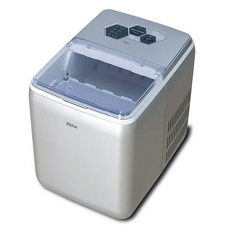Maquina de Gelo Philco PMG02T Capacidade 22kg - Prata