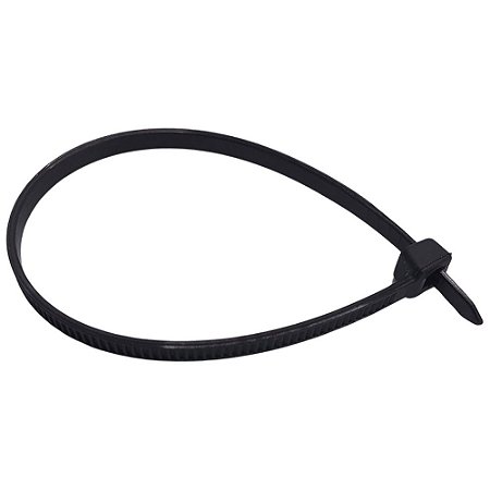 Cinta Abraçadeira 15CM Media Pacote Com 200 Unidades, Preto