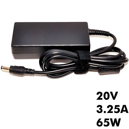 Fonte Para Notebook Compatível Com Positivo - 20V 3.25A 65W - Pino 5.5mm X 2.5mm