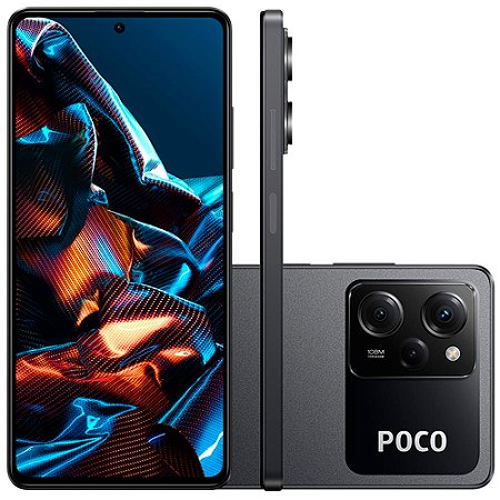 Smartphone Xiaomi POCO X5 5G 8GB RAM, 256GB ROM - Versão Global, Preto
