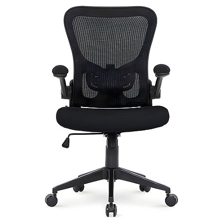 Cadeira Office DT3 Vita Armeria Series, Ergonomica Confortável Revestimento Mesh, Ajuste de Inclinação, Preto 13904-7