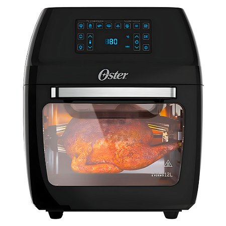 Fritadeira Forno 3 em 1 Oster 220V 12 Litros - OFRT780, Modelo: OFRT780-220V - Preto