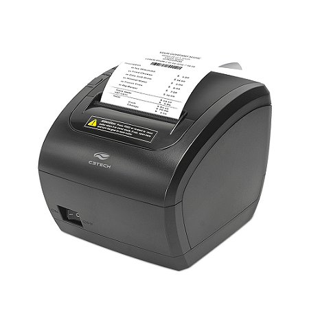 Impressora Térmica De Cupom Não Fiscal 80mm C3Tech - IT-100 (USB e Ethernet)