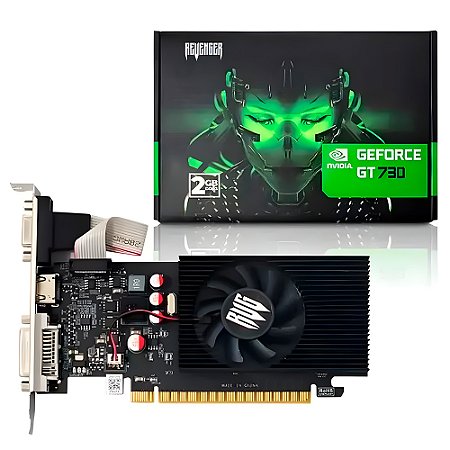 Placa De Video Revenger Geforce GT730, 4GB, GDDR3, 128-BIT - G-GT730/4GB