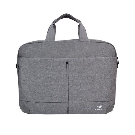 Case Para Notebook 15.6", Com Bolsos e Alça, C3Tech ML-50GY - Cinza