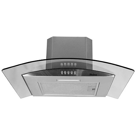 Coifa e Depurador De Parede 60cm Philco PC060G Glass - 220v