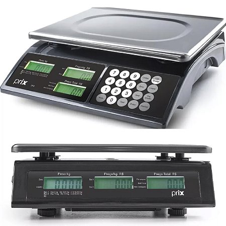 Balança Computadora Digital de Bancada, Alta Precisão, Bivolt, Toledo Prix 3 FIT