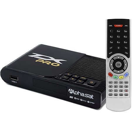 Receptor Alphasat TX Pro 5G Full HD Wi-Fi - Preto