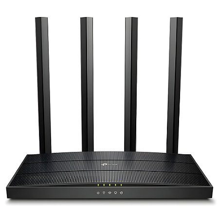 Roteador Wiireless Wi-Fi  Mesh TP Link Archer C6 Full Gigabit MU-MIMO 5GHz,  Dual-Band AC1300, Com 4 Antenas