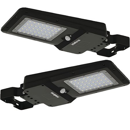 Luminária Solar LED 15W Integrada, 1600 Lúmens, Intelbras, LSI 1600 - Preto