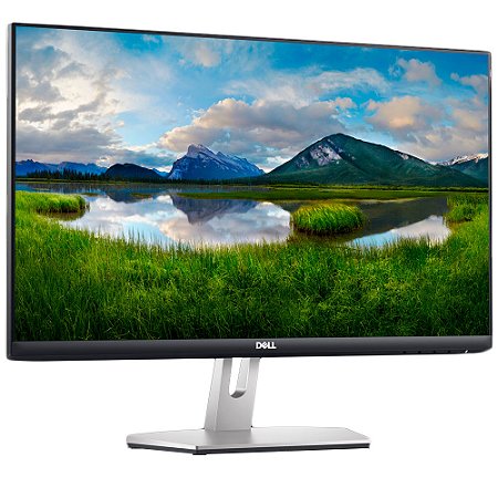 Monitor Dell 24'' 23.8- S2421HN Amd Freesync 75 Hz 110v/240v Preto e Prata